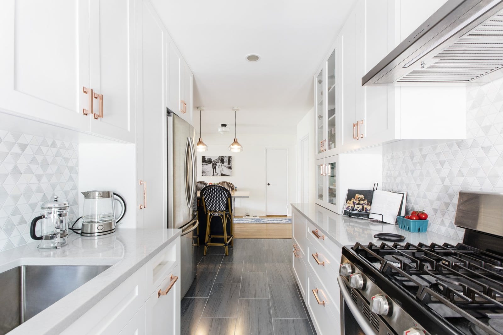Kitchen renovation project near Acton MA by Spiral Interior Spaces
