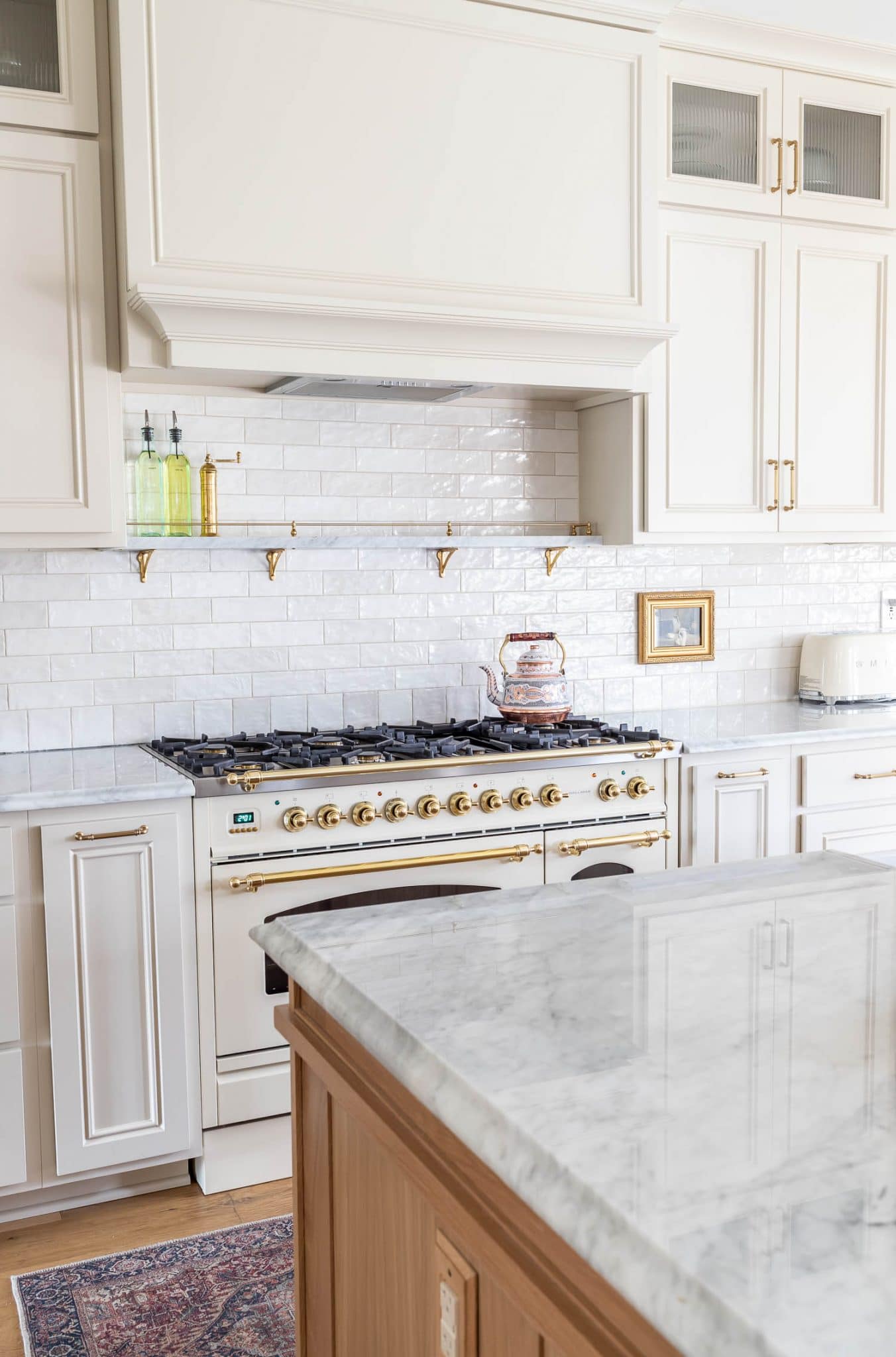 Beautiful kitchen with open shelving